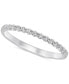 ფოტო #1 პროდუქტის Diamond Band (1/4 ct. t.w.) in 14k White or Yellow Gold