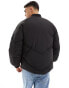 Sixth June puffer jacket in black