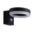 Optonica LED OPT 9340 - LED-Solarleuchte Wandleuchte schwarz IP44