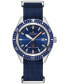 ფოტო #1 პროდუქტის Men's Swiss Automatic DS Super PH500M Blue Synthetic Strap Watch 43mm