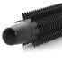 Princess 529202 Cool Curl CC 300 Black - Hot air brush - Warm - Straight barrel-shaped - Black - Plastic - Hanging hook