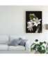 Kurt Shaffer White Hosta Flower Canvas Art - 20" x 25"