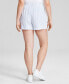 ფოტო #2 პროდუქტის Women's High-Rise Pull On Linen-Blend Shorts, Created for Macy's