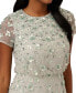 ფოტო #7 პროდუქტის Women's 3D Embellished Blouson Gown