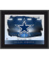 Dallas Cowboys Framed 10.5'' x 13'' x 1'' Sublimated Horizontal Team Logo Plaque