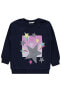 Kız Çocuk Sweatshirt 2-5 Yaş Lacivert