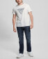 Фото #5 товара Men's Triangle Embroidered Short Sleeve T-shirt