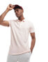 Фото #1 товара Hollister icon logo pique polo in light pink