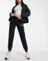 Фото #2 товара Napapijri Box logo slim leg fleece joggers in black