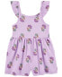 Фото #2 товара Toddler Floral Cotton Romper 4T