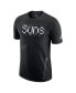 ფოტო #3 პროდუქტის Men's Black Phoenix Suns Courtside Air Traffic Control Max90 T-shirt