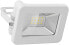 Goobay LED Outdoor Floodlight - 10 W - 10 W - LED - 12 bulb(s) - White - White - 4000 K