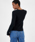 Women's V-Neck Ribbed Cardigan, Created for Macy's