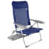 Beach Chair Aktive Slim Foldable Navy Blue 47 x 89 x 57 cm (2 Units)