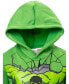 ფოტო #7 პროდუქტის Toddler Boys Avengers Captain America Black Panther Hulk Hoodie and Pants Outfit Set to