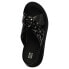 FITFLOP F-Mode Jewel-Deluxe Leather Flatform Cross Slides