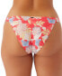 Фото #2 товара Juniors' Antalya Floral Cheeky Bikini Bottoms