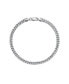 ფოტო #1 პროდუქტის Men's Big Thick 5MM Solid Heavy Miami Cuban Curb Link Bracelet .925 Sterling Silver 8 Inch