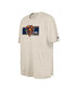 Фото #3 товара Men's Cream Chicago Bears Third Down Big and Tall Historic T-shirt