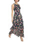 Women's Floral-Print Ruffled Maxi Dress