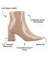 ფოტო #6 პროდუქტის Women's Haylinn Block Heel Dress Booties