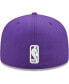 ფოტო #5 პროდუქტის Men's Purple Los Angeles Lakers 17x NBA Finals Champions Pop Sweat 59FIFTY Fitted Hat