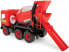 Wader Middle truck - Betoniarka czerwona (234776)
