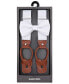 ფოტო #2 პროდუქტის Men's Double Looped Suspender Bow Tie Set