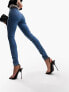Фото #2 товара ASOS DESIGN Hourglass ultimate skinny jean in mid blue