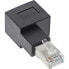 Фото #5 товара InLine patch cord adapter Cat.6A - RJ45 male / female - angled 90° to the right