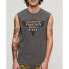 Футболка мужская Superdry Rock Graphic Band Sleeveless Серый, XL - фото #1