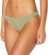 Seafolly Women's 236693 Bikini Bottom Lime Light Swimwear Size 4