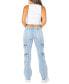 ფოტო #2 პროდუქტის Juniors' Bootcut Cargo Jeans