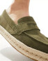 Toms Stanford rope espadrilles in dark olive