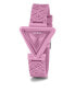 Women's Analog Pink Silicone Watch 34mm