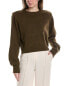 Фото #1 товара Weworewhat Shoulder Pad Cropped Sweater Women's Green M
