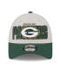 Men's Stone, Green Green Bay Packers 2023 NFL Draft 9FORTY Adjustable Hat