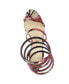Фото #4 товара Women's Belleza Spiral Strap Sandals