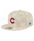 Фото #1 товара Men's Cream Chicago Cubs Spring Training Leaf 9FIFTY Snapback Hat
