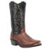 Фото #2 товара Laredo Nashville Round Toe Cowboy Mens Black, Brown Dress Boots 28-2464