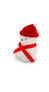 Suede gift box Snowman KDET26