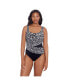 Фото #1 товара Women's Wrap Sash Tank One-Piece Swimsuit