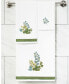 Фото #4 товара Textiles Turkish Cotton Botanica Embellished Fingertip Towel Set, 2 Piece