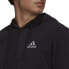 Фото #4 товара [GV5297] Mens Adidas Essentials Polar Fleece Giant Logo Full-Zip Hoodie