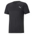 Puma Train All Day Crew Neck Short Sleeve Athletic T-Shirt Mens Black Casual Top
