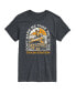 Фото #1 товара Hybrid Apparel Dont Make Me Take You Train Station Men's Short Sleeve Tee