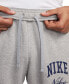 Фото #6 товара Men's Club Fleece Stacked Logo-Print Cuffed Pants