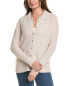 Central Park West Mia Button-Up Sweater Women's Brown S