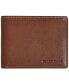 ფოტო #1 პროდუქტის Perry Ellis Men's Leather Wallet