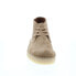 Фото #6 товара Clarks Desert Coal 26165807 Mens Brown Suede Lace Up Chukkas Boots